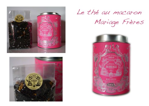 Thé au macaron Mariage Frères - Charoneblli's blog de cuisine